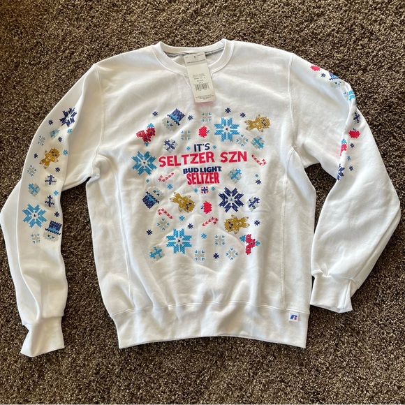 Light Seltzer Bud Light Christmas Sweater Light Christmas Sweater